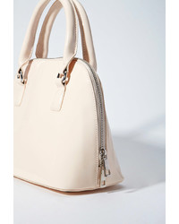 Forever 21 Faux Patent Leather Bowler Bag