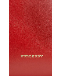 Burberry Medium Leather Bowling Bag