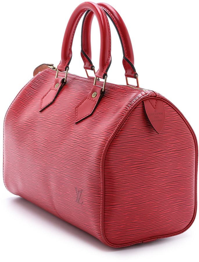 Louis Vuitton What Goes Around Comes Around Epi Speedy 30 Bag, $1,350, shopbop.com