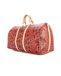Louis Vuitton Vintage Yayoi Kusama Keepall Bandouliere 55 Travel Bag