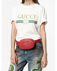 Gucci Gg Marmont Matelass Belt Bag