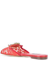 Dolce & Gabbana Bianca Flat Sandals