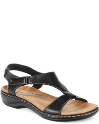 Clarks Collection Leisa Foliage Flat Sandals