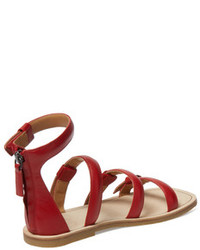 Marc by Marc Jacobs Seditionary Flat Leather Sandal