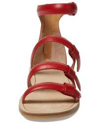 Marc by Marc Jacobs Seditionary Flat Leather Sandal
