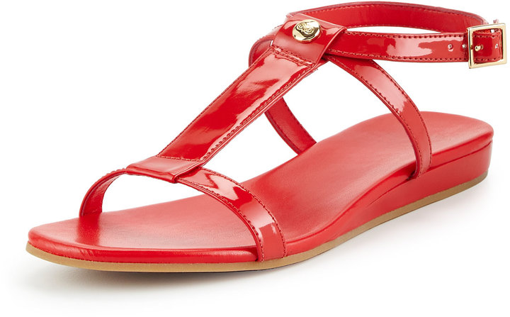 cole haan red sandals