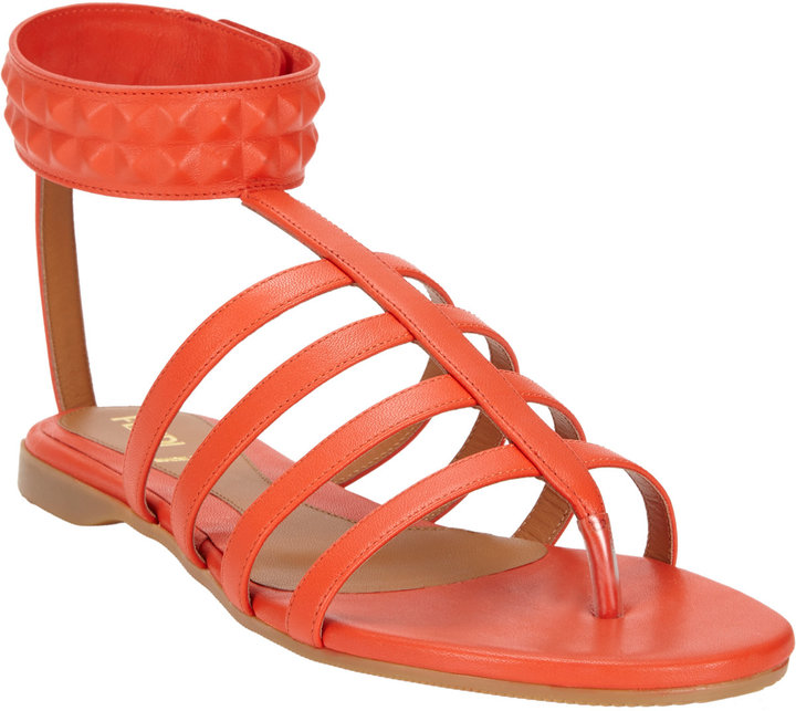 fendi studded gladiator sandals