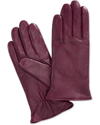 Charter Club Cashmere Lined Leather Gloves
