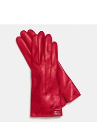 Coach Leather Basic Glove