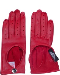 Bentley Dents Pittards Cabretta Red Driving Ladies Gloves