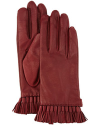 Rebecca Minkoff Leather Mini Tassel Gloves