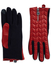 Lauren Ralph Lauren Quilted Leather Touch Gloves