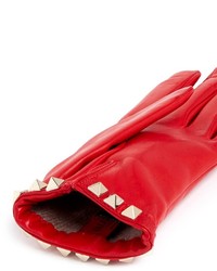 Nobrand Rockstud Short Leather Gloves
