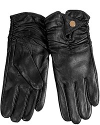 La Fiorentina Sheep Leather Ruched Gloves