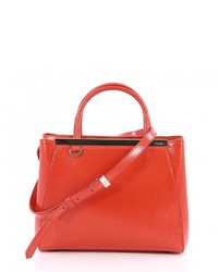 Fendi Red Leather Handbag