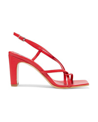 BY FA Carrie Leather Slingback Sandals