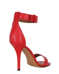 Givenchy 100mm Retra Leather Sandals