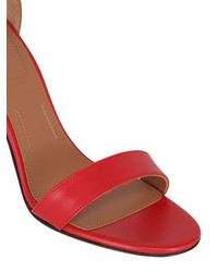 Givenchy 100mm Retra Leather Sandals