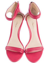 3.1 Phillip Lim Leather Ankle Strap Sandals