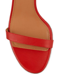 Givenchy Nadia Sandals In Red Leather