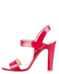 Christian Louboutin Patent Leather Sandals