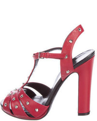 Gucci Studded Leather Sandals