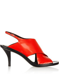Alexander Wang Tanya Glossed Leather Sandals