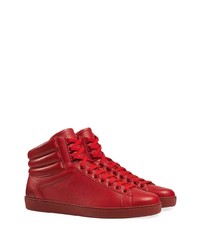 Gucci Ace High Top Sneakers