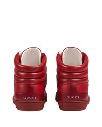 Gucci Ace High Top Sneakers