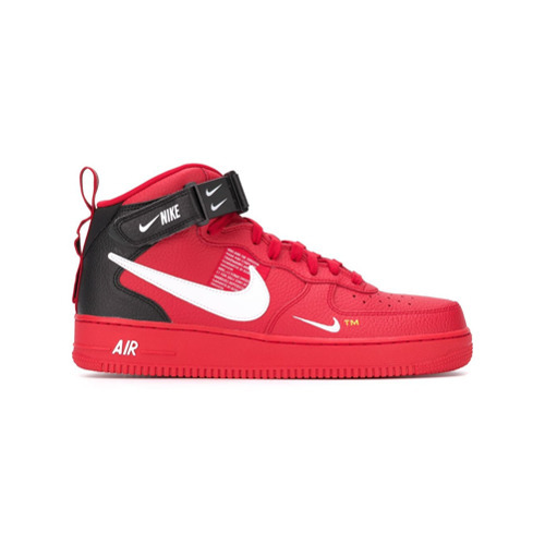 nike air force 1 mid utility red