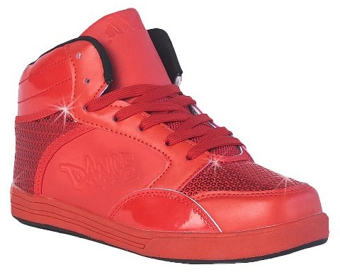 Gia Mia Gia Mia Dance Sneakers Red, $36 