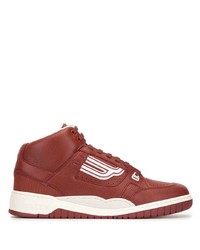 Bally Lace Up High Top Sneakers