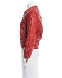 Isabel Marant Leather Embellished Jacket