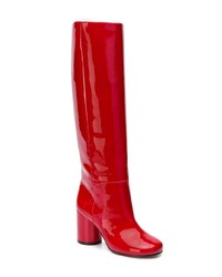 Maison Margiela Patent Knee High Boots