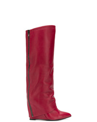 The Seller Zipped Knee High Boots