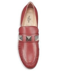 Valentino Garavani Rockstud Leather Loafers