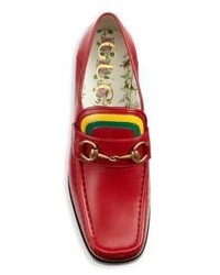 Gucci Vegas Loafer With Rainbow