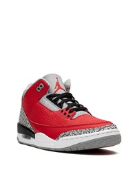 Jordan Air 3 Retro Red Cetunite Sneakers