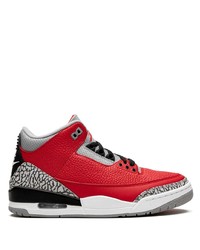 Jordan Air 3 Retro Red Cetunite Sneakers