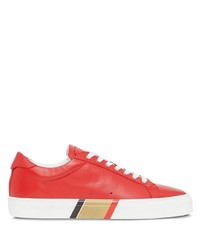 Burberry Bio Based Sole Leather Sneakers