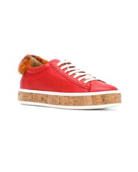Mr & Mrs Italy Fur Patch Sneakers
