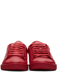 Saint Laurent Red Court Classic Sl01 Sneakers