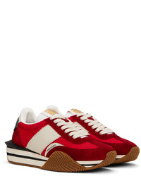 Tom Ford Red James Sneakers