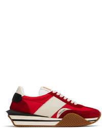 Tom Ford Red James Sneakers