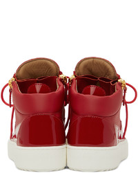 Giuseppe Zanotti Red Kriss Sneakers