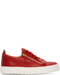 Giuseppe Zanotti Red May London Frankie Sneakers