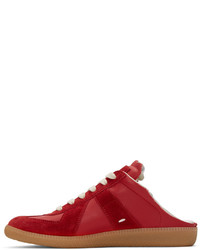 Maison Margiela Red Open Back Replica Sneakers