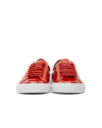 Givenchy Red Patent Urban Knots Sneakers