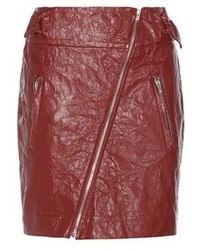 Isabel Marant Breezy Faux Leather Miniskirt