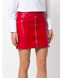 Manokhi Short Zipped Skirt